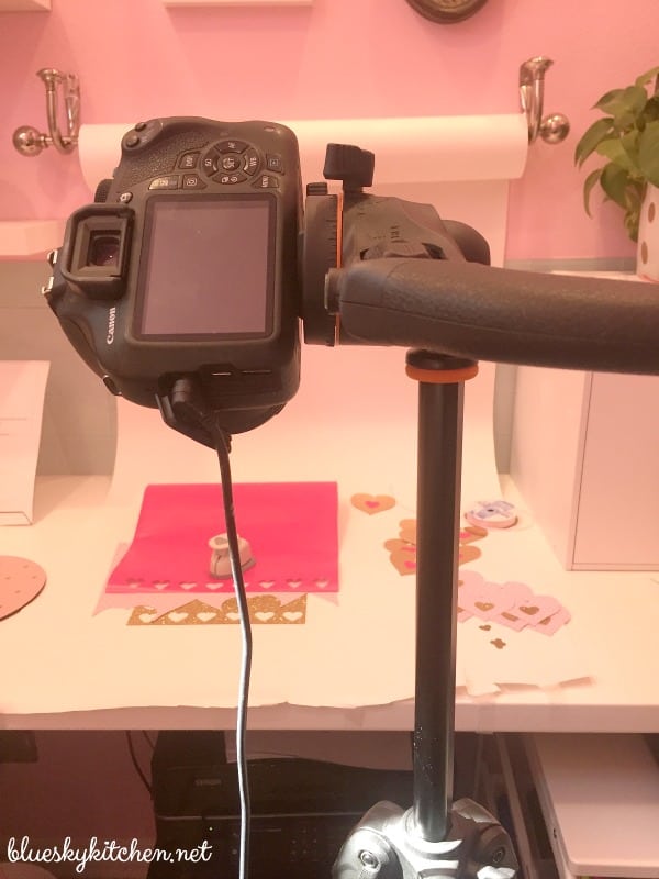 How to Create a Simple Photo Station in 32 Inches shows you an easy way to set up a designated place to take photos for your blog or social media.