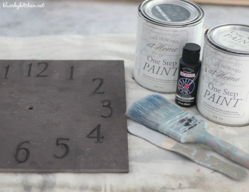 How to Take a flea market clock from Drab to Delightful. Paint, markers and a battery can transform a $5 clock to practical use for your patio.