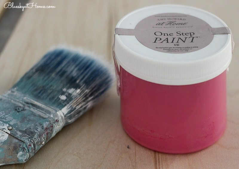 pink one step paint