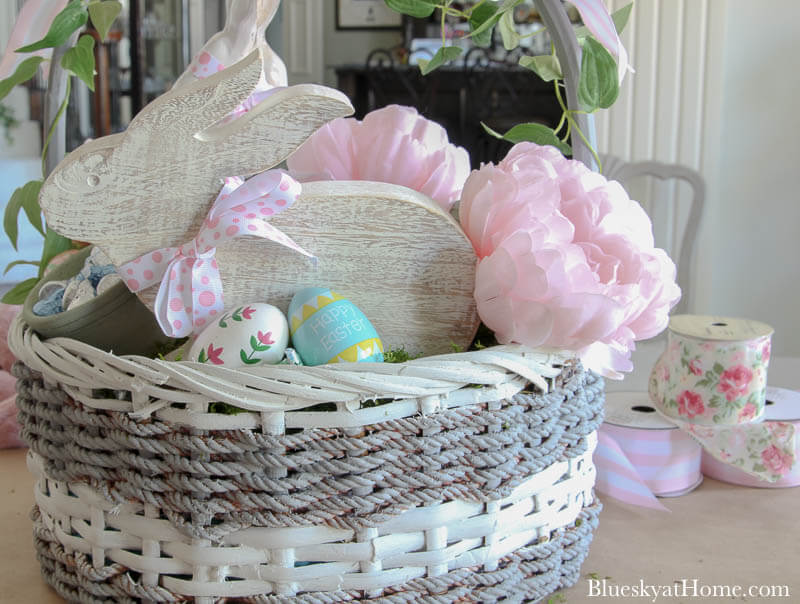Easter basket blooms
