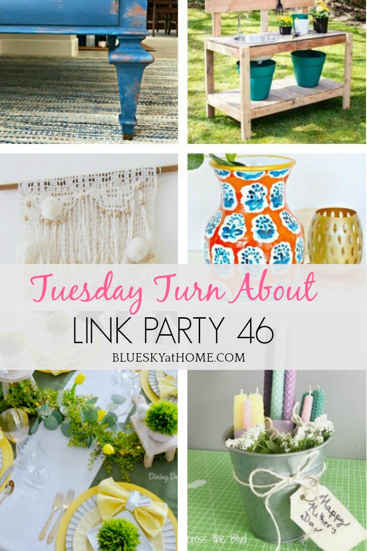 Tuesday Turn About Link Party 46 graphic