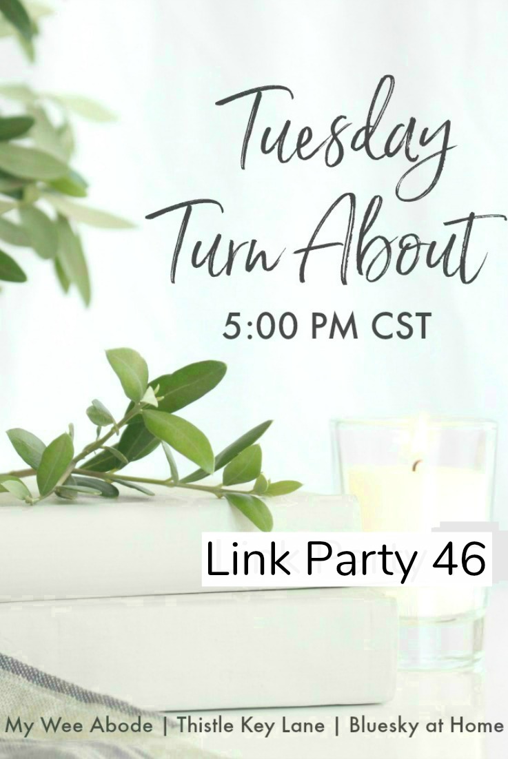 Tuesday Turn About Link Party 46 logo