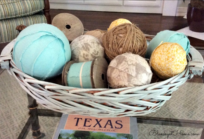How to Make Fabric-Covered Decorative Balls