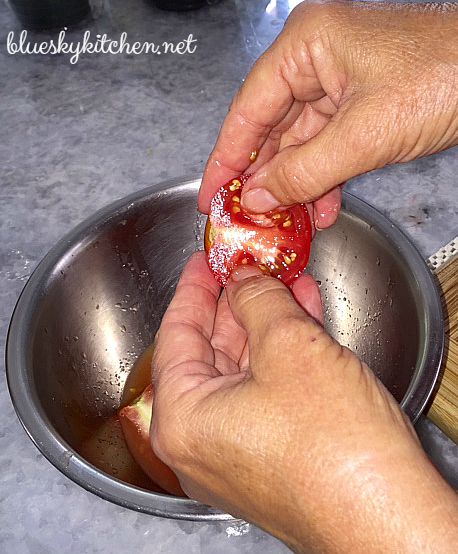 How to oven-roast tomatoes