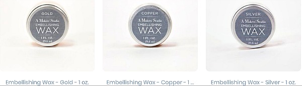 A Maker's Studio Embellishing Waxes