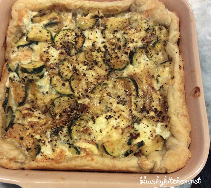 Cheese and Zucchini Pie