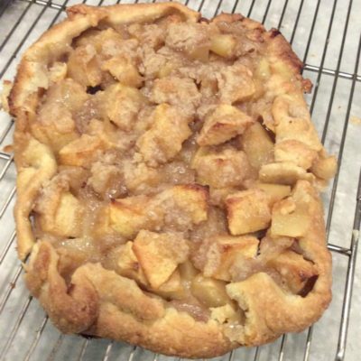 apple crostata