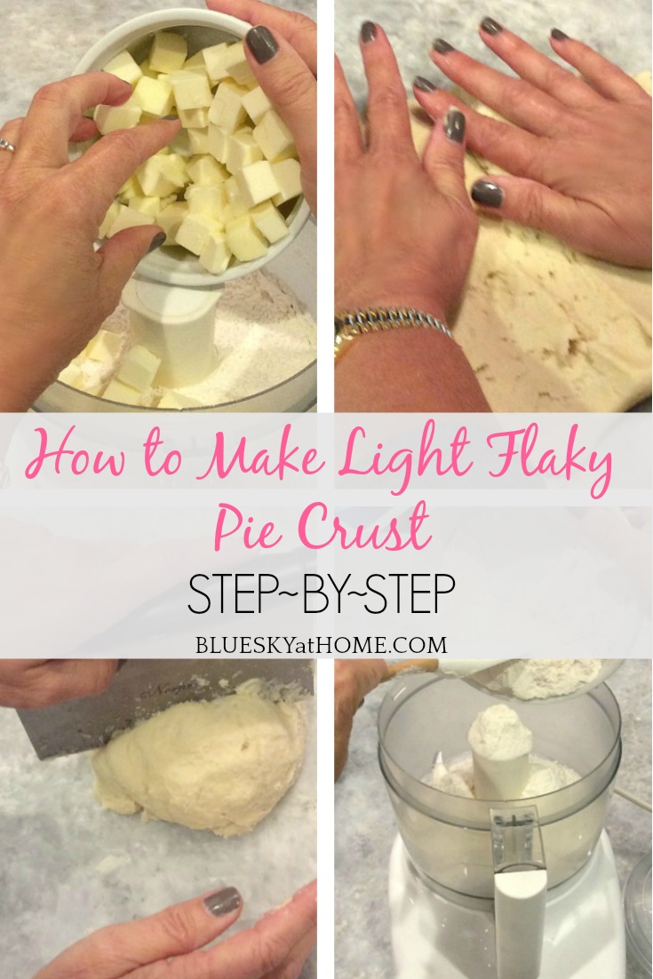 how to make pie crust graphic