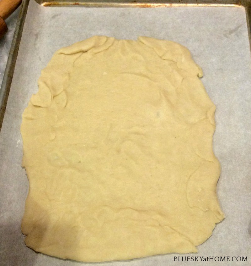 dough for apple crostata