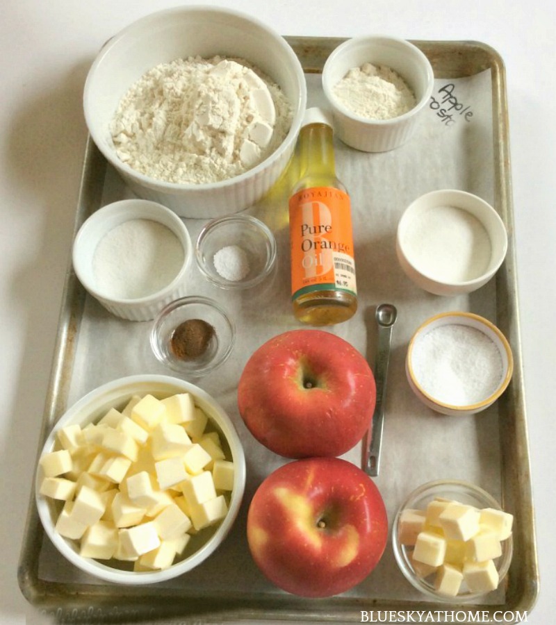 apple crostata ingredients