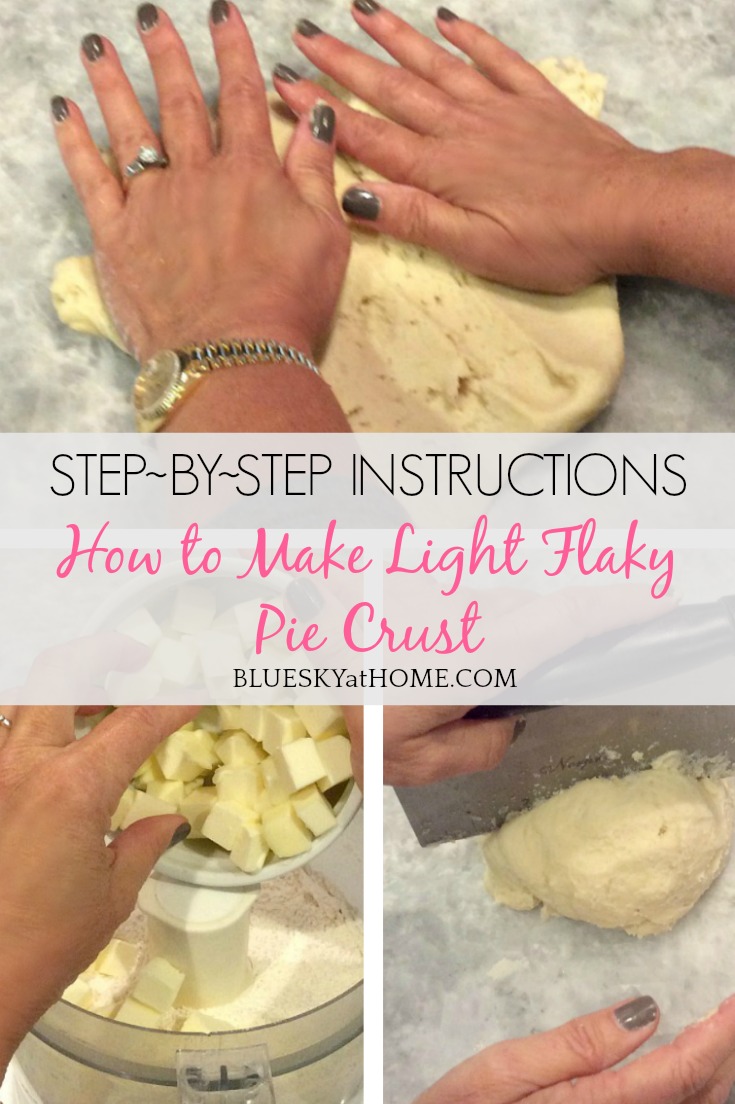 How to make light flaky pie crust