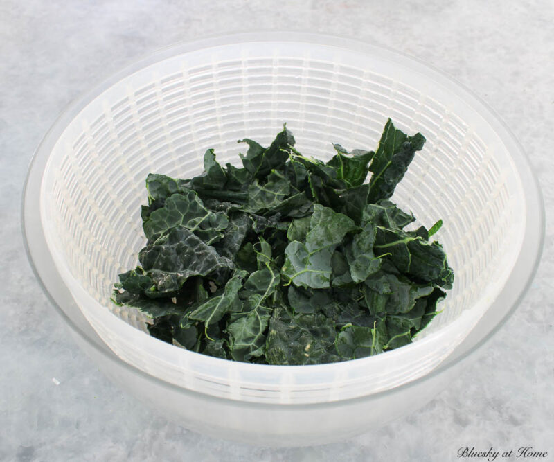 Kale Salad with Pear-Thyme Vinaigrette