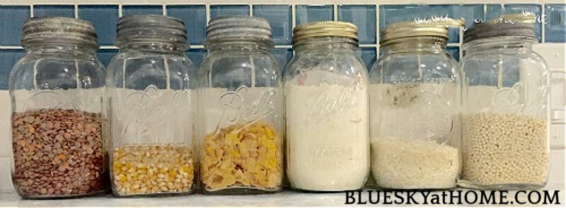 mason jars