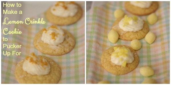 How to Make a Lemon Crinkle Cookie to Pucker Up For