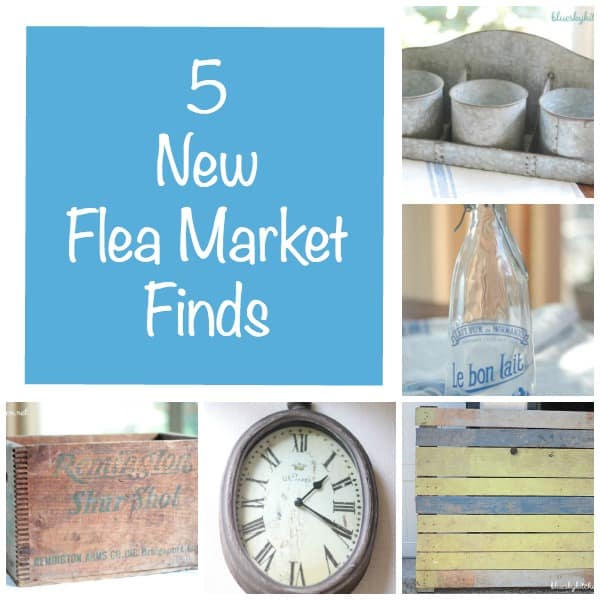 5 New Flea Market Finds