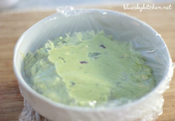 avocado cream sauce