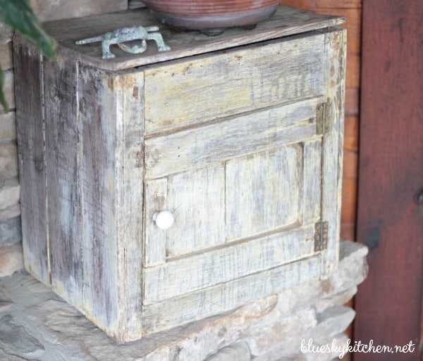 weathered box