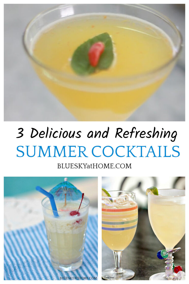 3 Delicious Summer Cocktails to Refresh You