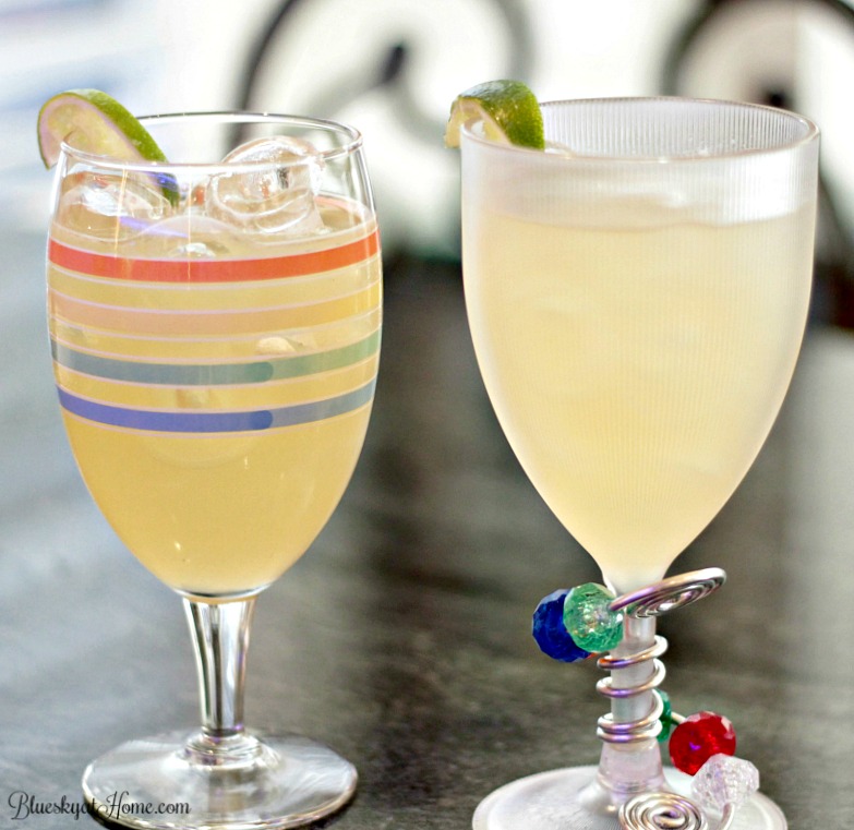 Celebrate the Marvelous Margarita, America's favorite cocktail with this delicious version perfect for summertime by the pool. Get the recipe and the how~to from an expert bartender. BlueskyatHome.com #margarita #tequila #grandmarnier #summerdrinks #cocktails #summercocktails #cocktailrecipes #howtomakeamargarita