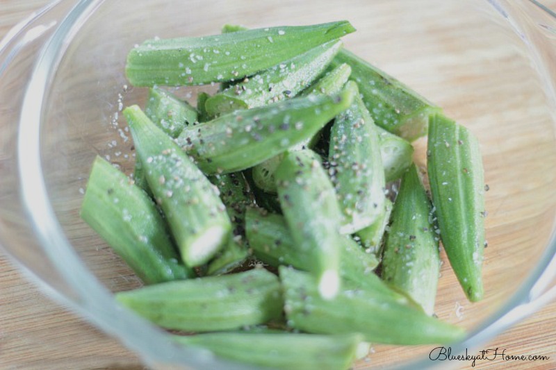 How to Grill Okra