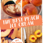 peach ice cream graphic
