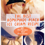Peach Ice Cream Recipe