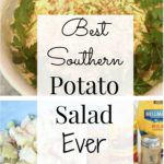 best southern potato salad graphic