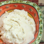 bowl of perfect mashed potatoes