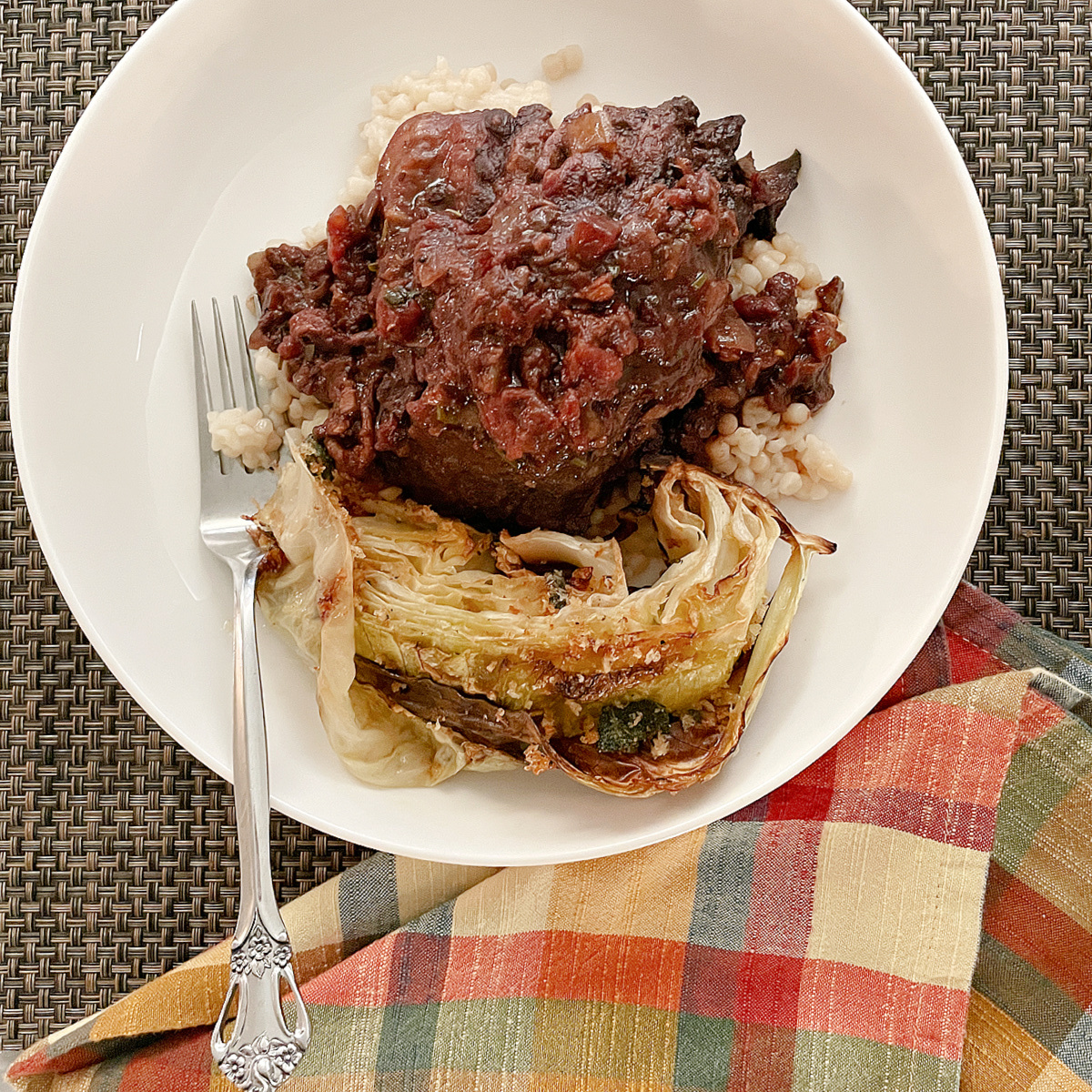 beef short ribs with cabbage