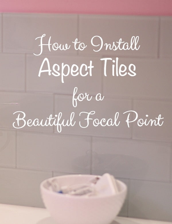 Aspect peel and stick Tiles