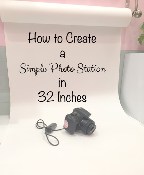 How to Create a Simple Photo Station in 32 Inches
