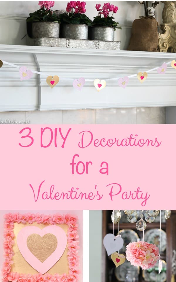 3 Easy DIY  Valentine Decorations  under 10 Bluesky at Home 