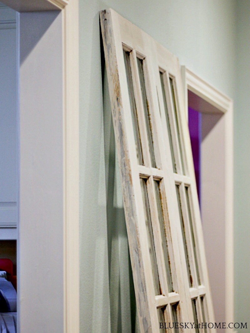 How to Transform French Doors into a Barn Door