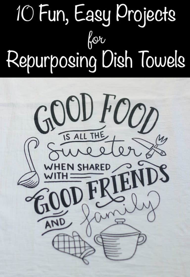 10 Fun, Easy Projects for Repurposing Dish Towels