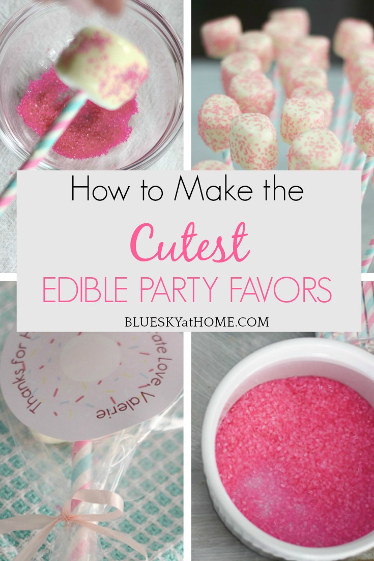 How to Make the Cutest Edible Party Favors