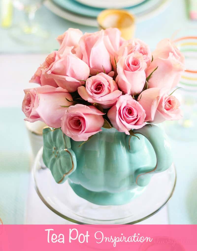 How to Create a Spring Tablescape with Bright Pastels. Using some of the happiest colors as the inspiration for a springtime table.