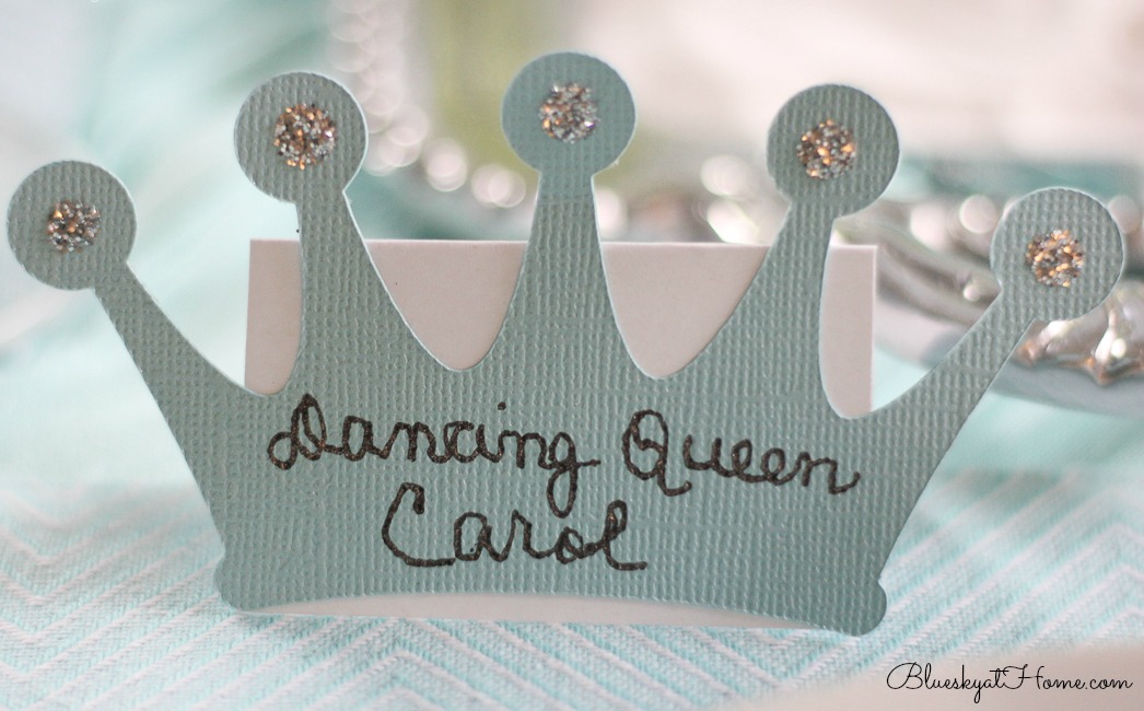 Dancing queen place card