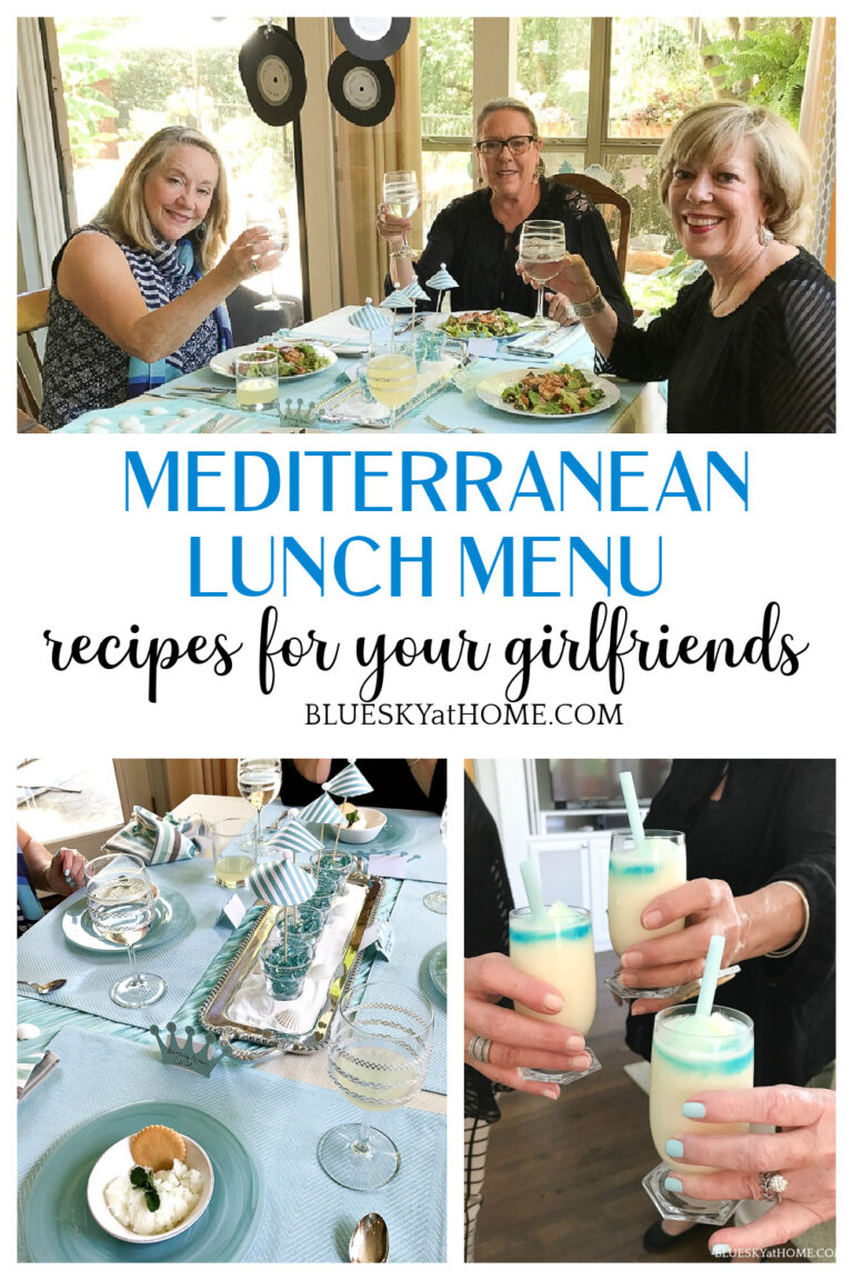 MAMMA MIA! Inspired  Mediterranean Lunch Menu