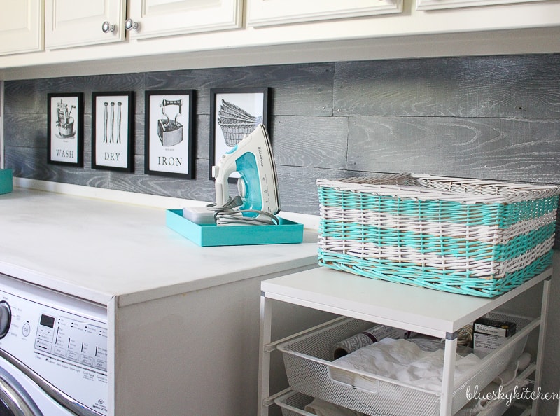 How to Make a Laundry Room Prettier and More Practical. Visit the big reveal of our laundry room makeover. Now it's pretty, practical and perfect.