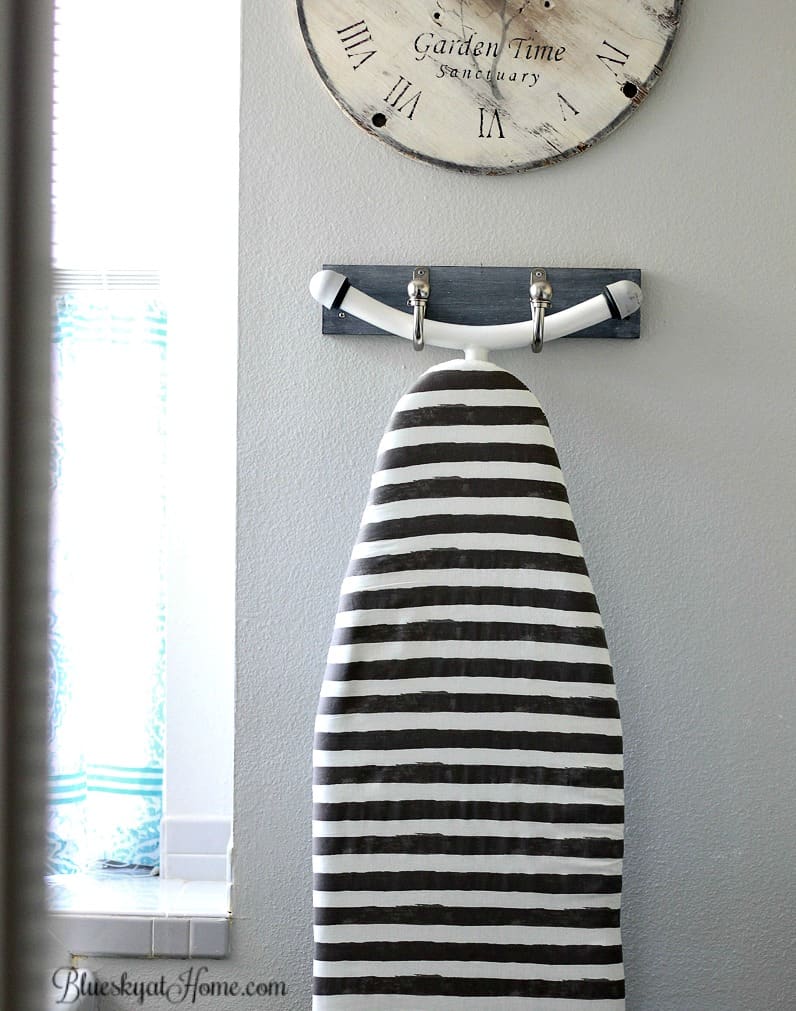 How to Make a Laundry Room Prettier and More Practical. Visit the big reveal of this laundry room makeover. Now it's pretty, practical and perfect. BlueskyatHome.com