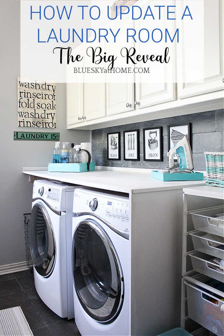 Laundry Room Organization and Printable Laundry Room Labels - The Idea Room