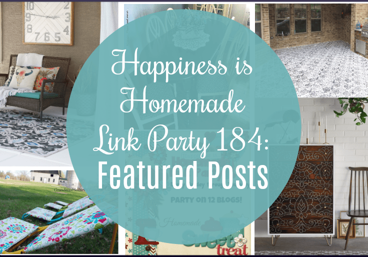 Happiness is Homemade Link Party 184