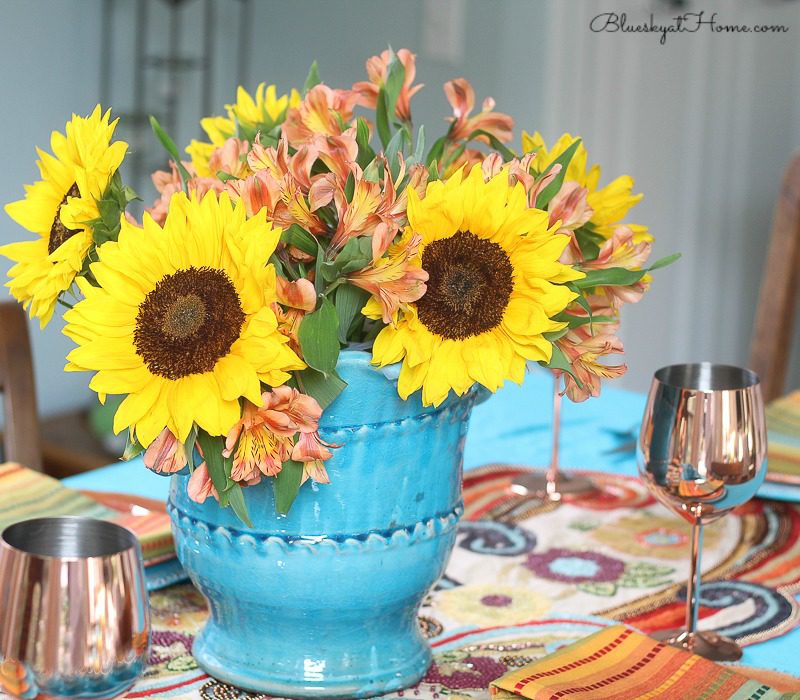 fall flower arrangement