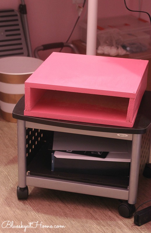 how to build a printer paper storage box