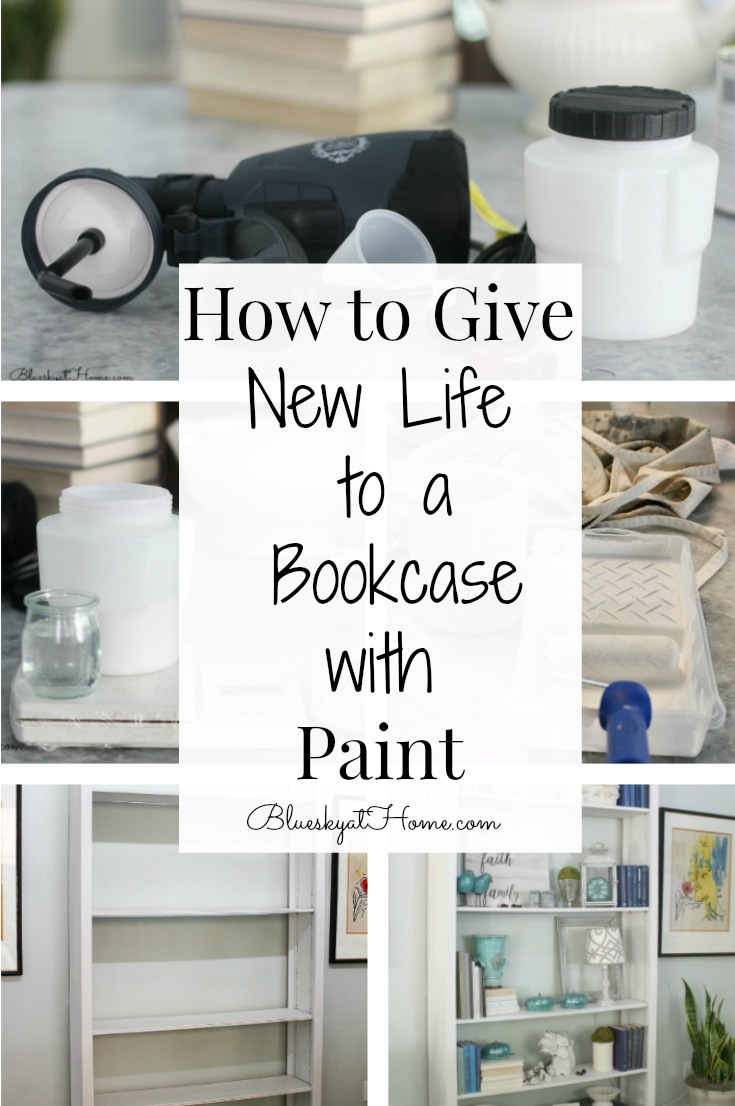 bookcase painting graphic