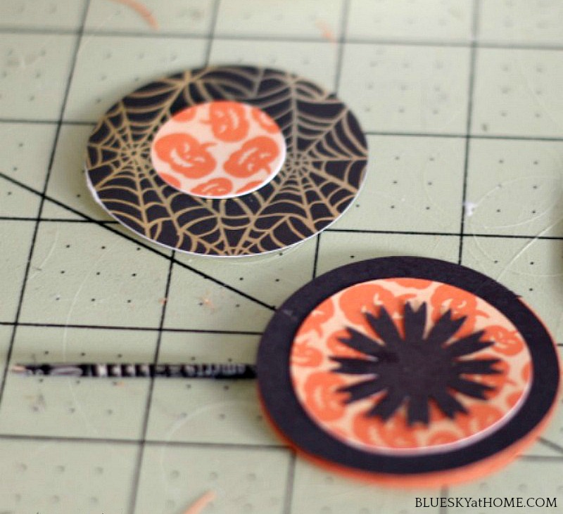 Halloween cupcake topper