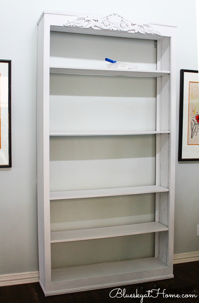 painting bookcase