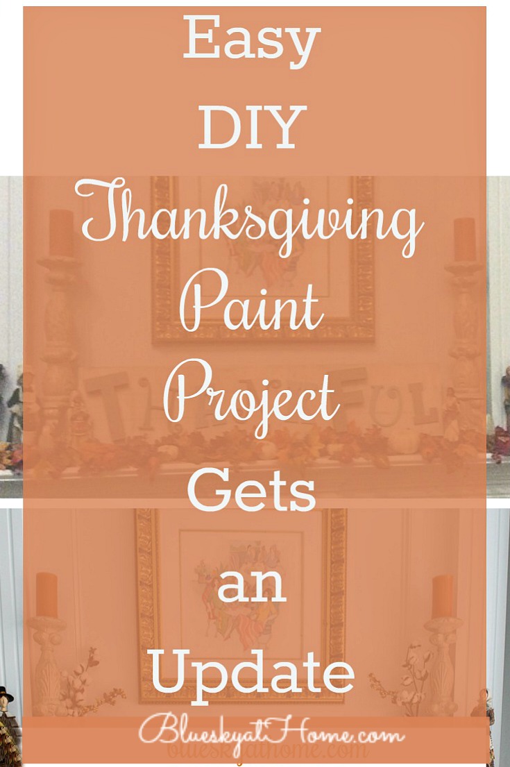 Easy DIY Thanksgiving Paint Project