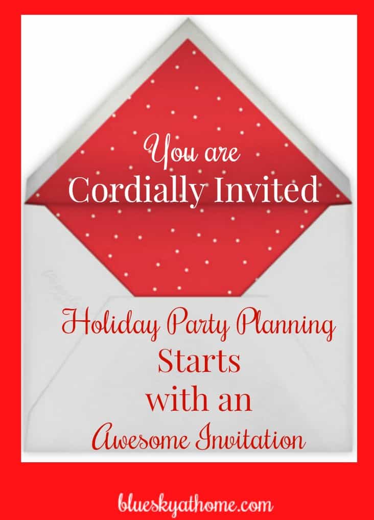 Party Planning Starts with an Awesome Invitation
