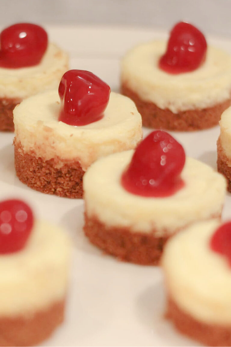 Cherry Cheesecake Tartlets for a Special Holiday Dessert
